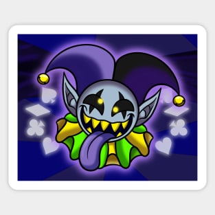 Jevil Face Sticker